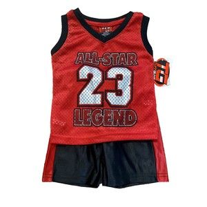 Infant/Toddler Basketball Jersey Set